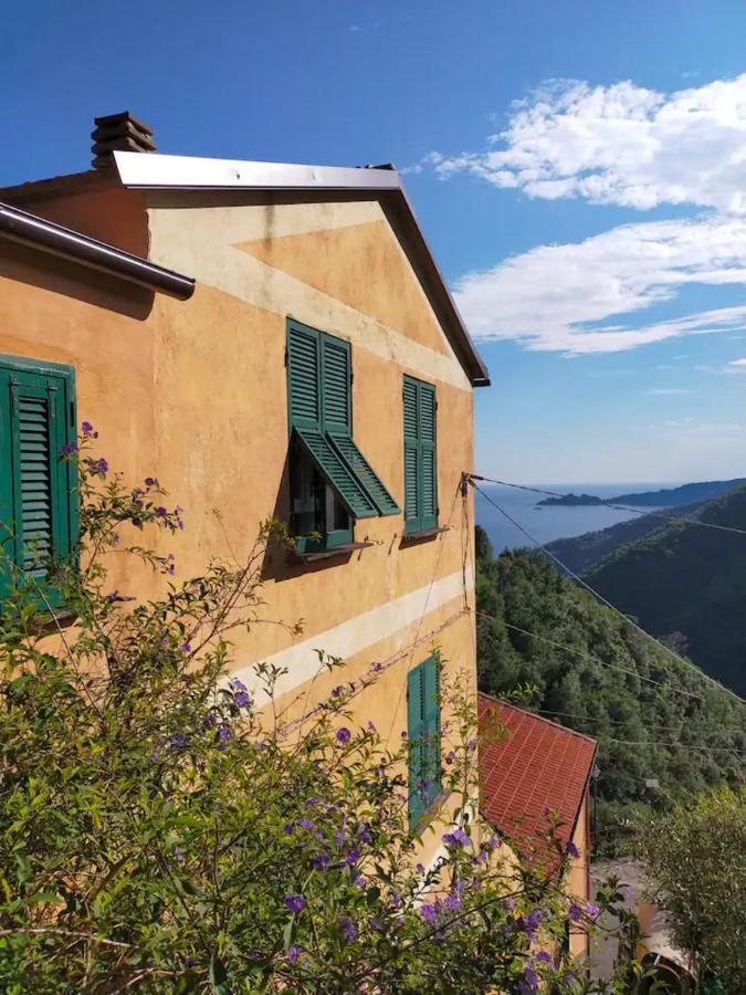 Cottage Con Vista Mare Zoagli Εξωτερικό φωτογραφία