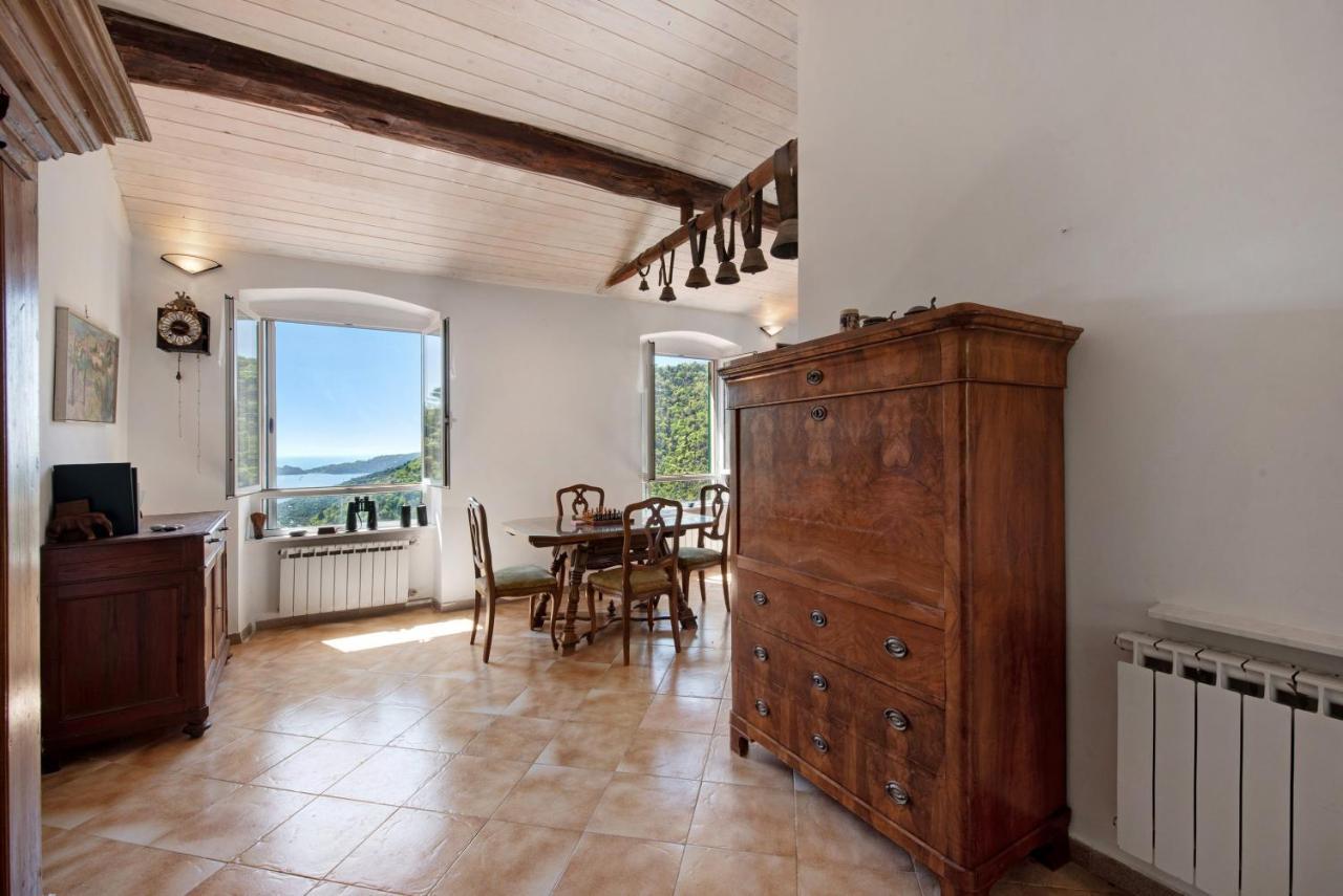Cottage Con Vista Mare Zoagli Εξωτερικό φωτογραφία
